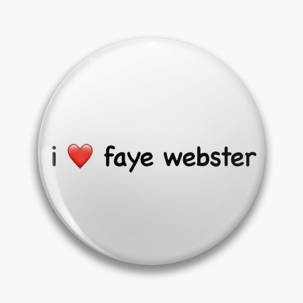 Item preview, I <3 Faye webster designed and sold by tiktokdesign.
