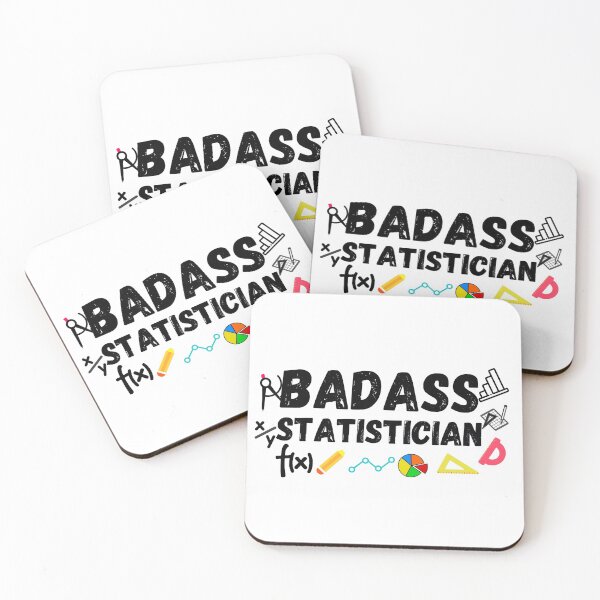 Item preview, Badass Statistician. statistician gift designed and sold by ronaldsonou.