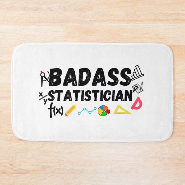 Item preview, Badass Statistician. statistician gift designed and sold by ronaldsonou.