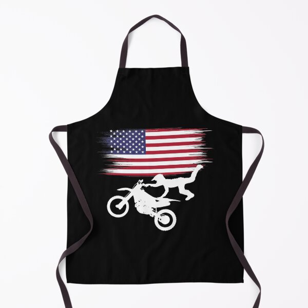 Item preview, American Dirt Bike Rider - American Dream - USA designed and sold by RedSparkle.