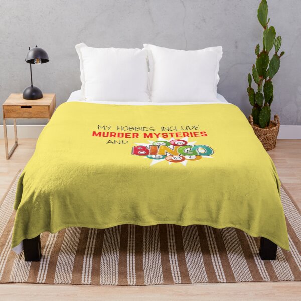 Item preview, My Hobbies Include Murder Mysteries and BINGO designed and sold by PlumNearly.