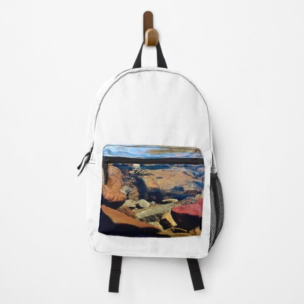 Item preview, river rocks close up photogaphy landscape designed and sold by -Lily-Anne-.