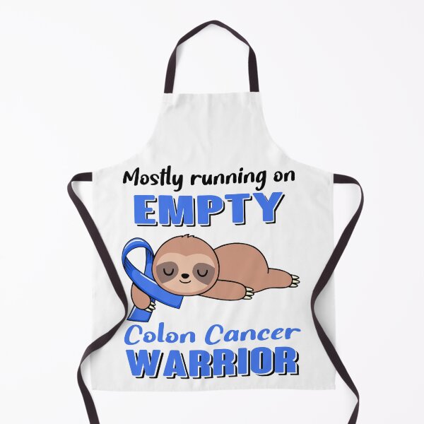 Item preview, Mostly Running On Empty Colon Cancer Warrior designed and sold by Brad-FI.