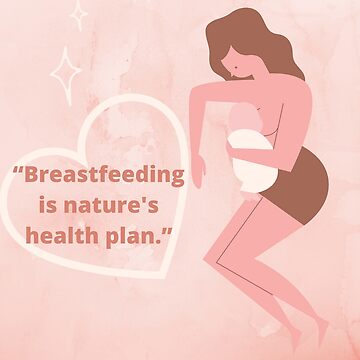 Artwork thumbnail, Breastfeeding is nature's health plan by misskholeta