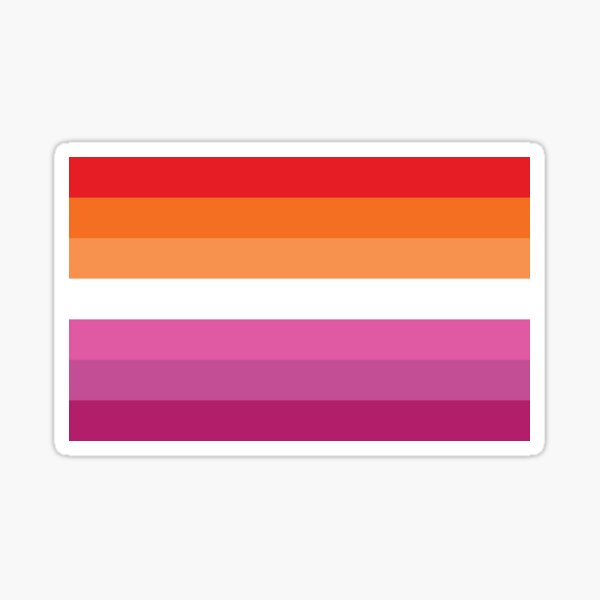 Lesbian Flag Sticker For Sale By F4iri3zzz Redbubble 7327