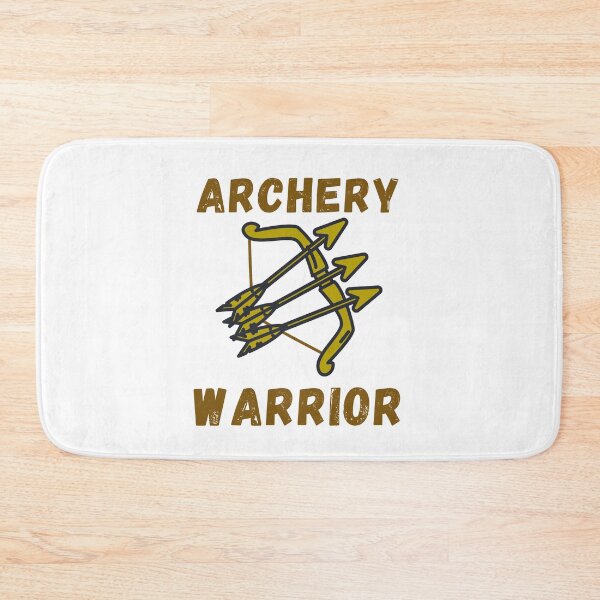 Item preview, Archery Warrior - Archery Lover Gold Brown Colored Text white background designed and sold by IrinchiDE.