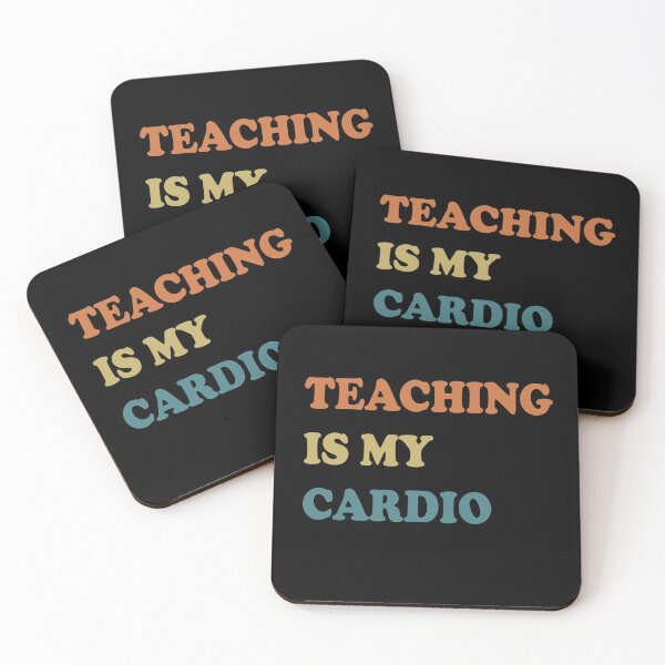 Item preview,  teaching is my cardio t-shirt designed and sold by seriesxanime.