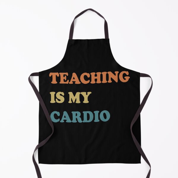 Item preview, teaching is my cardio t-shirt designed and sold by seriesxanime.