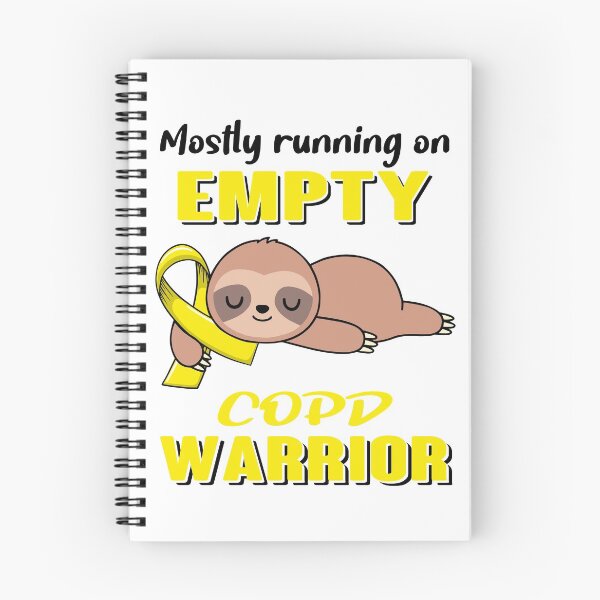 Item preview, Mostly Running On Empty COPD Warrior designed and sold by Brad-FI.
