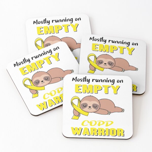 Item preview, Mostly Running On Empty COPD Warrior designed and sold by Brad-FI.