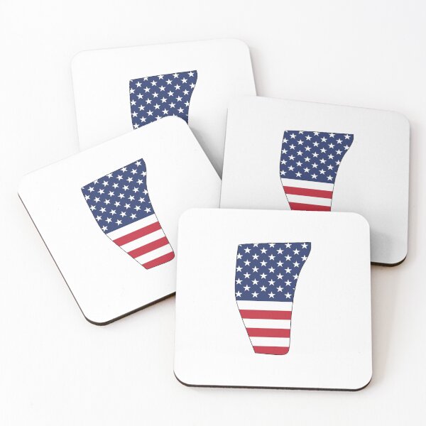 Item preview, American Flag Vermont designed and sold by OlivDesignsCo.