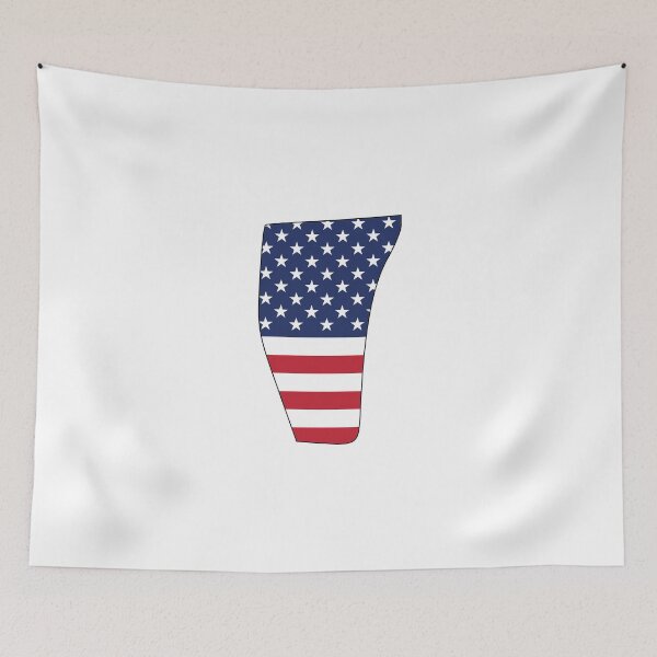 Item preview, American Flag Vermont designed and sold by OlivDesignsCo.