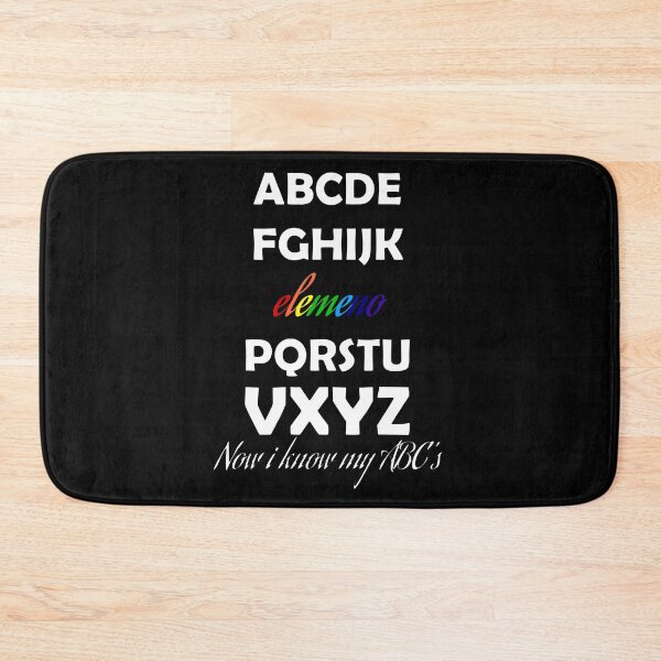 Item preview, funny alphabet elemeno essential gifts for teachers  designed and sold by seriesxanime.