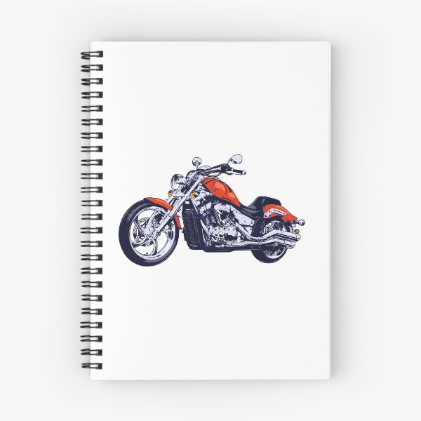 Item preview, MOTO - Harley - Motorcycle ORANGE designed and sold by artorno.