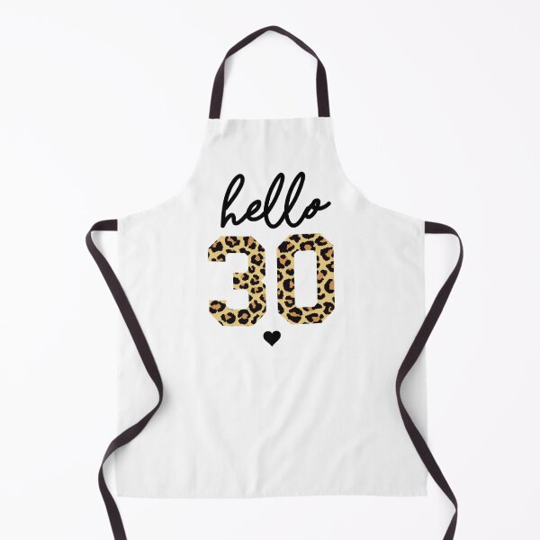 Item preview, Hello 30 | 30th birthday Cheetah Print | 30th birthday gift | Cute 30th birthday gift designed and sold by Violet Treasures.