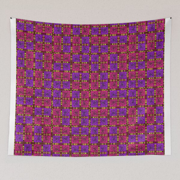 Item preview, Flashy Pattern 293 | Colorful Unique Flashy Patterns | Purple, Lime, Orange and Burgundy Flashy Pattern designed and sold by Dream Wear.