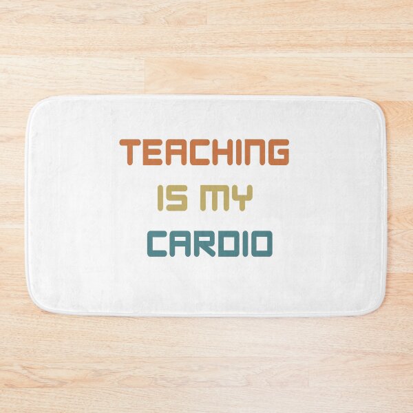 Item preview,  teaching is my cardio t-shirt designed and sold by seriesxanime.