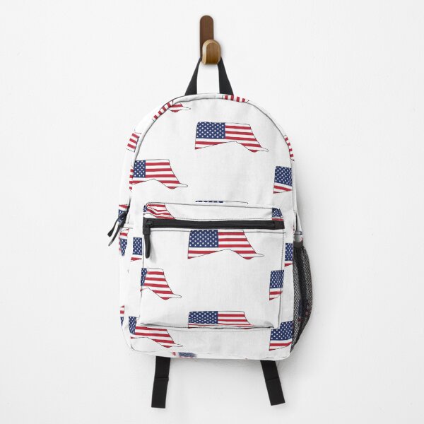 Item preview, American Flag Massachusetts designed and sold by OlivDesignsCo.