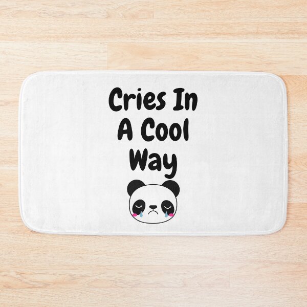 Item preview, Cries In A Cool Way funny stickers designed and sold by InnovantDesigns.