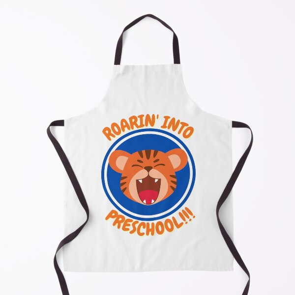 Item preview, Roaring into Preschool, Cute Tiger Roaring Navy Blue - Funny, Back to School Gifts, Kids Gifts, First Day of School designed and sold by Teetee94.