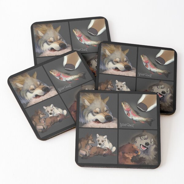 Item preview, WolfQuest Bites designed and sold by WolfQuest.
