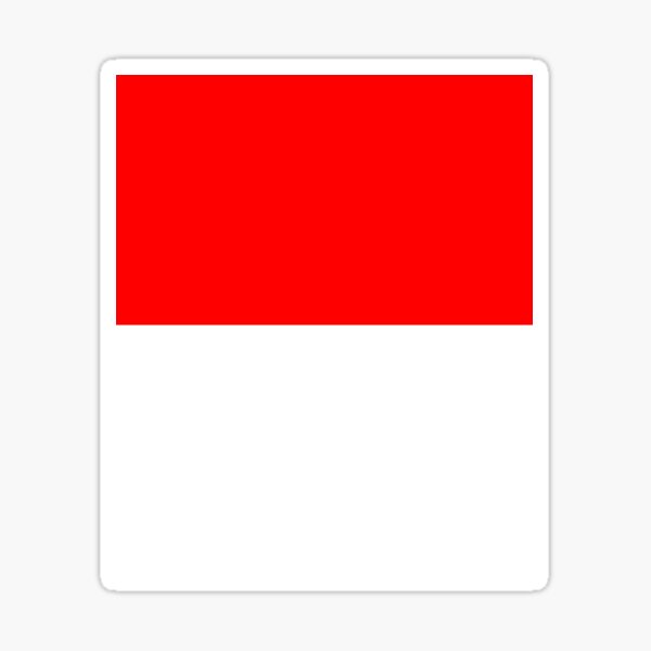 Flag of Indonesia, Indonesian Flag, Flag, indonesia,indonesian Sticker
