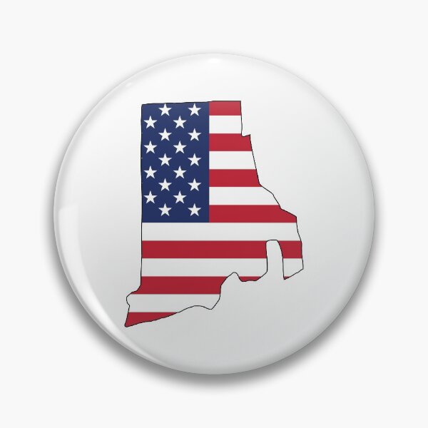 Item preview, American Flag Rhode Island designed and sold by OlivDesignsCo.