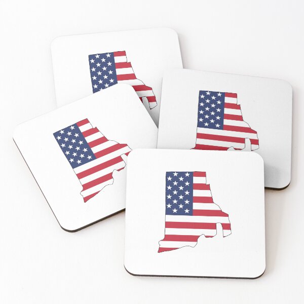 Item preview, American Flag Rhode Island designed and sold by OlivDesignsCo.
