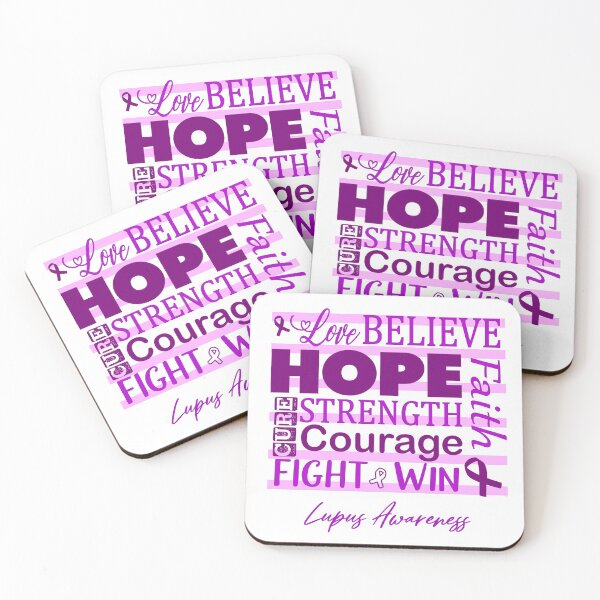 Item preview, Love Believe Hope Lupus Awareness designed and sold by largellie.