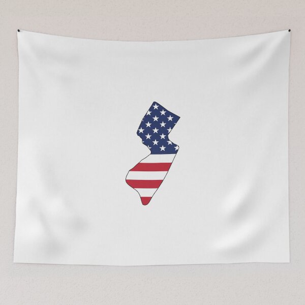 Item preview, American Flag New Jersey designed and sold by OlivDesignsCo.