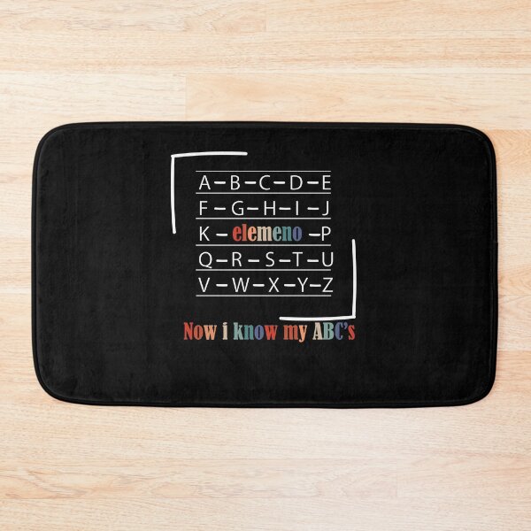 Item preview,  funny alphabet elemeno essential gifts for teachers  designed and sold by seriesxanime.