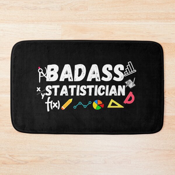 Item preview, Badass Statistician. statistician gift designed and sold by ronaldsonou.