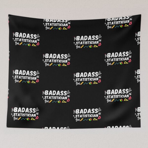 Item preview, Badass Statistician. statistician gift designed and sold by ronaldsonou.