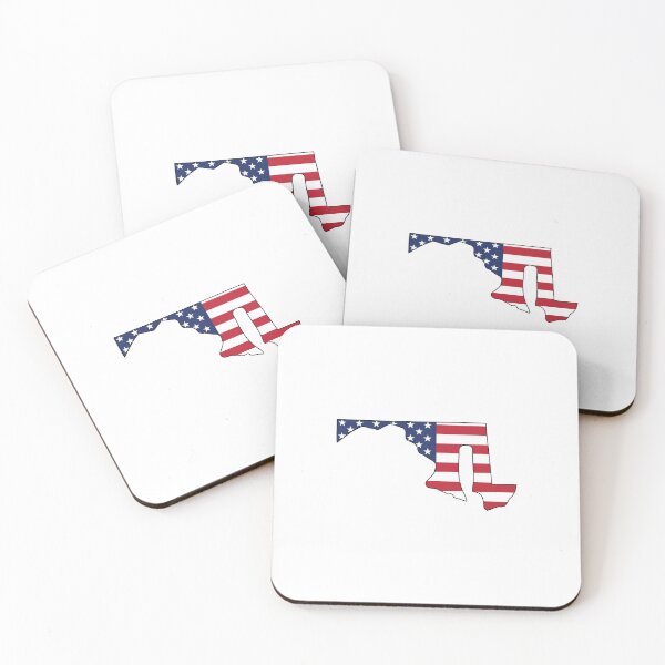 Item preview, American Flag Maryland designed and sold by OlivDesignsCo.
