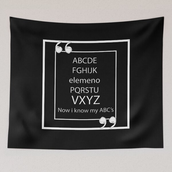 Item preview,  funny alphabet elemeno essential gifts for teachers  designed and sold by seriesxanime.