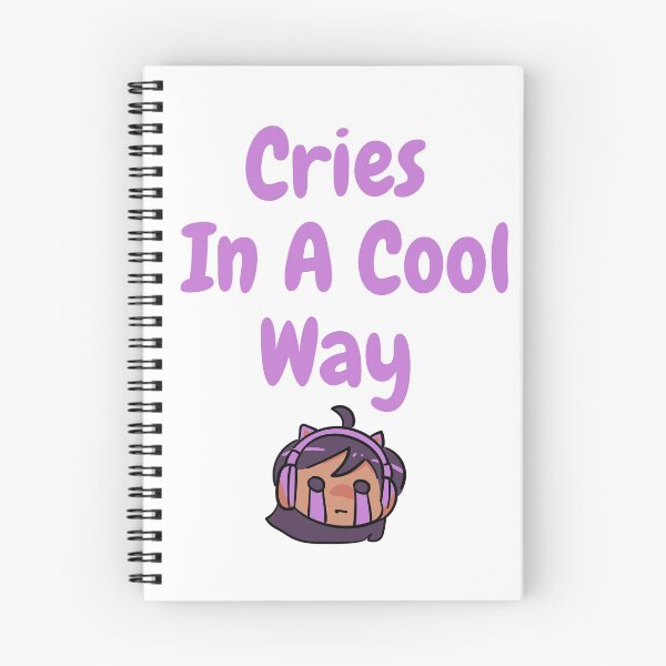 Item preview, Cries In A Cool Way funny stickers designed and sold by InnovantDesigns.