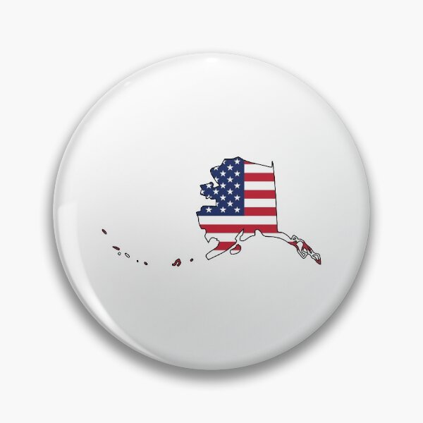 Item preview, American Flag Alaska designed and sold by OlivDesignsCo.