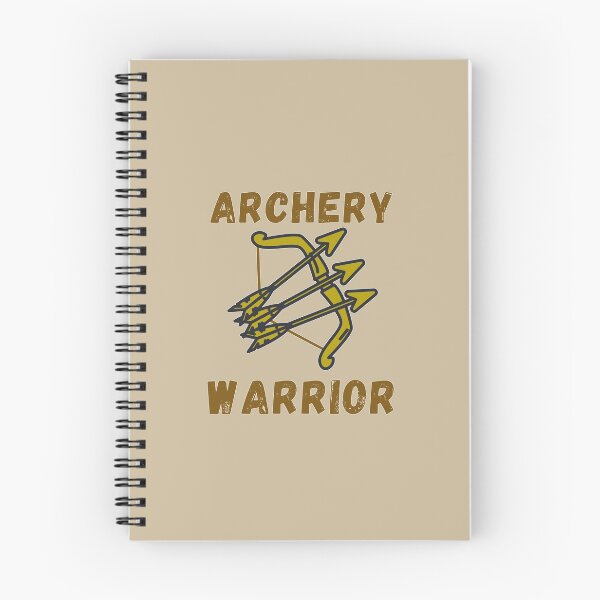 Item preview, Archery Warrior - Archery Lover Gold Brown Colored Text Sisal background designed and sold by IrinchiDE.