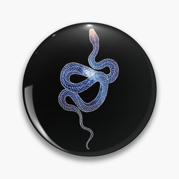 Item preview, Snake - deep blue designed and sold by Blacklinesw9.
