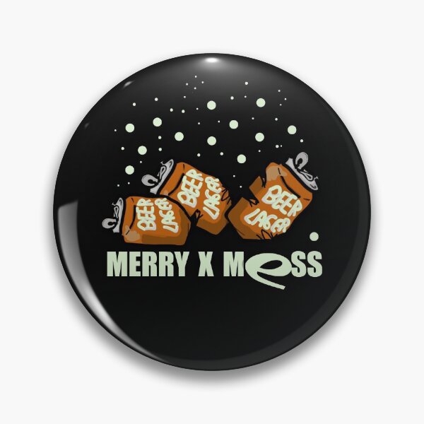 Item preview, funny Christmas saying cartoon beer can designed and sold by vibeno1.