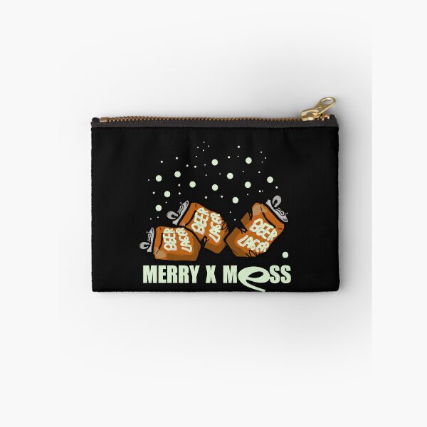 Item preview, funny Christmas saying cartoon beer can designed and sold by vibeno1.