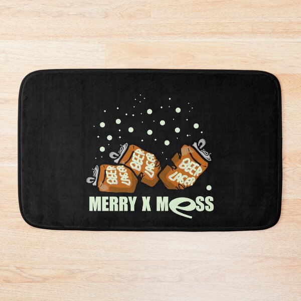 Item preview, funny Christmas saying cartoon beer can designed and sold by vibeno1.