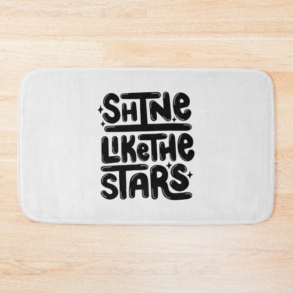 Item preview, Shine Like the Stars Black designed and sold by PepAndGrace.