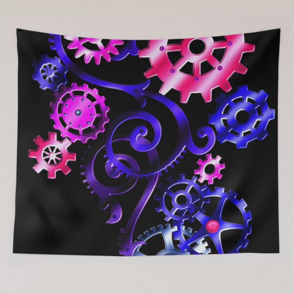 Item preview, Colorful Steampunk Art designed and sold by Gothic Fantasy.