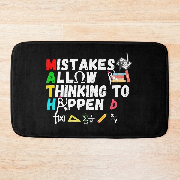 Item preview, mistakes allow thinking to happen designed and sold by ronaldsonou.