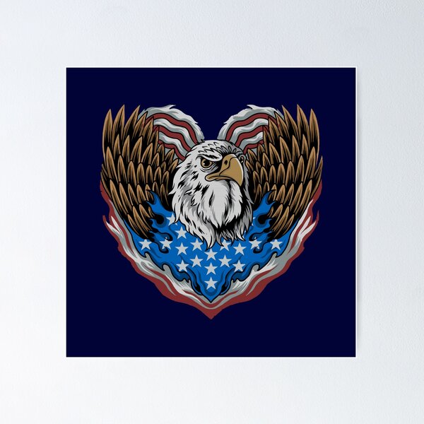 Item preview, America First USA Flag Eagle Strong Design designed and sold by Looksup.
