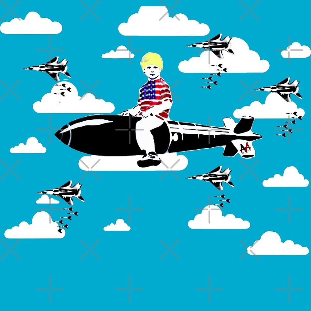 "bombs away" by American Artist Redbubble