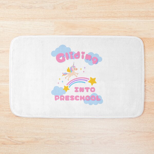 Item preview, Gliding into Preschool, Cute Unicorn Flying, Light Pink and Light Blue - Funny, Back to School Gifts, Kids Gifts, First Day of School designed and sold by Teetee94.