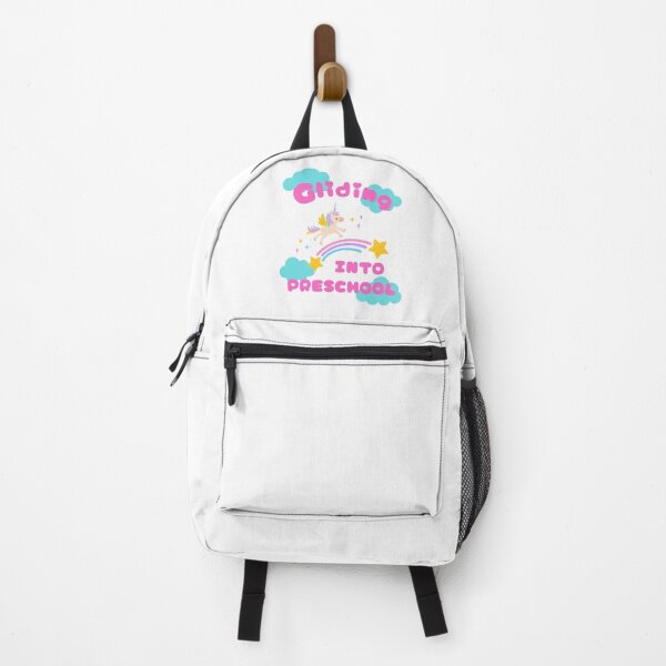 Item preview, Gliding into Preschool, Cute Unicorn Flying, Pink and Ice Blue - Funny, Back to School Gifts, Kids Gifts, First Day of School designed and sold by Teetee94.
