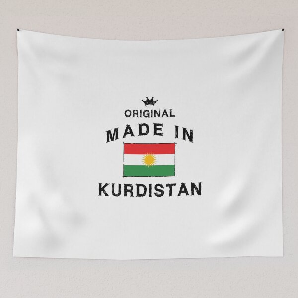 Item preview, Kurdistan Kurdish flag flag designed and sold by GeogDesigns.